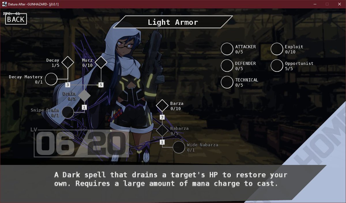 A_Kei_KI's tweet photo. Some more touch-ups to the skill trees, gotta add some functionality to these skill buttons now

Instead of EXP, characters will spend skill points to level up, gaining more as the story progresses and through achievements #Slick2D #Java #indiedev #gamedev https://t.co/kd1QGrlDcv