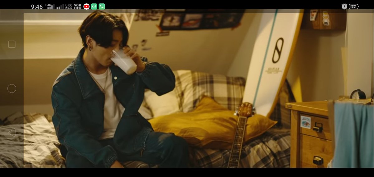 yoongisleeping_'s tweet photo. Jeon jungkook and his banana milk everywhere 🥺💜💜 #DynamiteToday
#100TimesforMyTime
#Dynamite
#DynamiteMV https://t.co/pjb3kITw1j