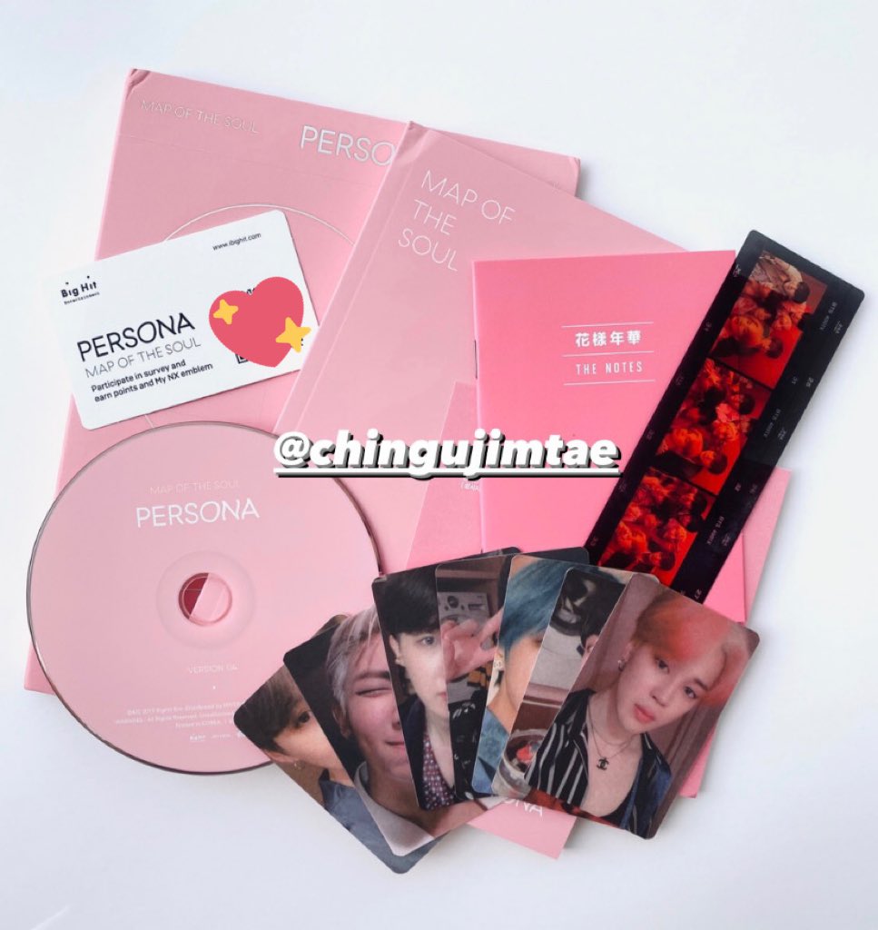 chingujimtae's tweet photo. ✨GIVEAWAY ✨
REAL PIC 
ALBUM ONLY Map Of The Soul: Persona+Unoff PC persona (1 Pemenang) 
Rules:
FOLLOW, RT, Like and Rep dom + Bukti kamu sudah LIKE MV Dynamite 🧨 
baca baik baik ya:
JAGA BAIK BAIK, TIDAK UNTUK DIJUAL
END 🎉
good luck💜 https://t.co/OSatbcgzAm