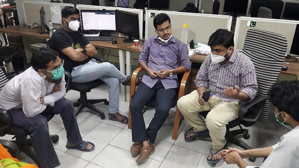 arslan0644's tweet image. iOS application QA focus group with our lead developers and QA Team members
#LifeAtHDC - Hyperdata Computing
#TestCoverage #iOS #technology
