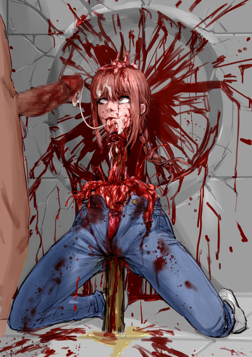 AyaSwanGuro's tweet photo. [R-18G] マキマ惨殺 #マキマ #チェンソーマン #切断 #斬首 #エロ処刑 #串刺し #脳姦 #真っ二つ https://t.co/XwCr6FfLIA https://t.co/Yl626X1sQz