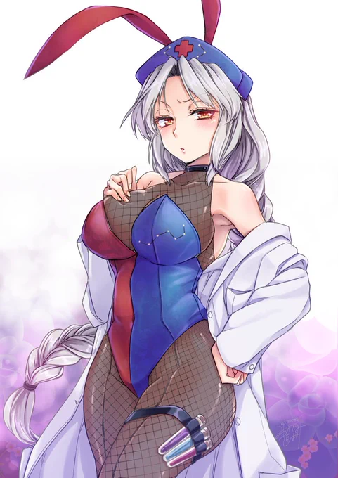 8/21なので、バニー描いたよ。今年は永琳でっす!

#バニーの日 