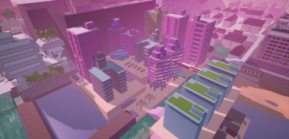 And some block out vs final shots!