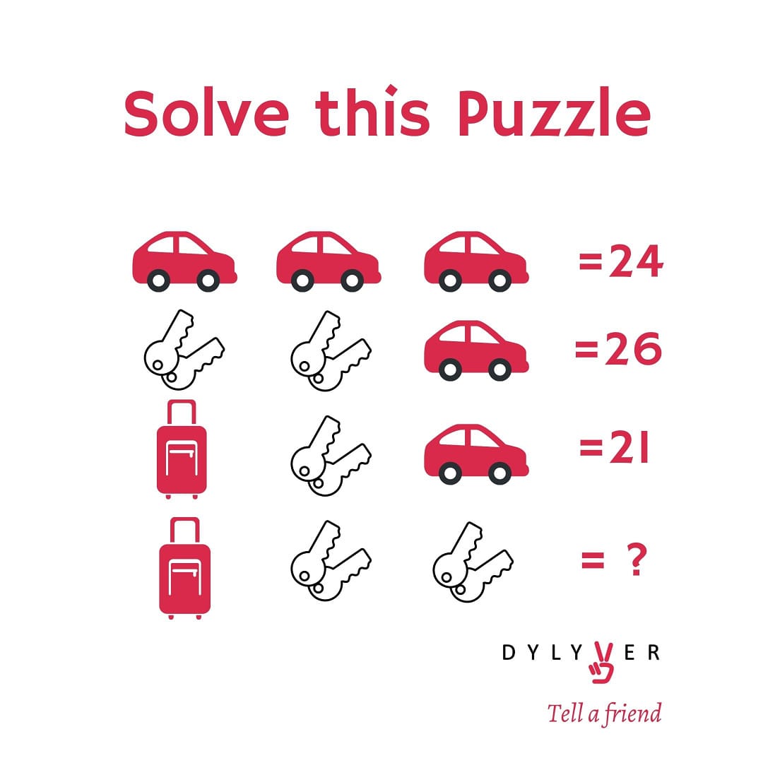 DylyverNigeria's tweet photo. Can you solve this puzzle???
Get it right & tell us your answer..
RT✌️
#DylyverNigeria #numberpuzzle #tgifwithlaycon #BBNaijialockdown2020 #AfroPopVol1 #bbnaija2020 #Ozone https://t.co/2XeRoXxQvd