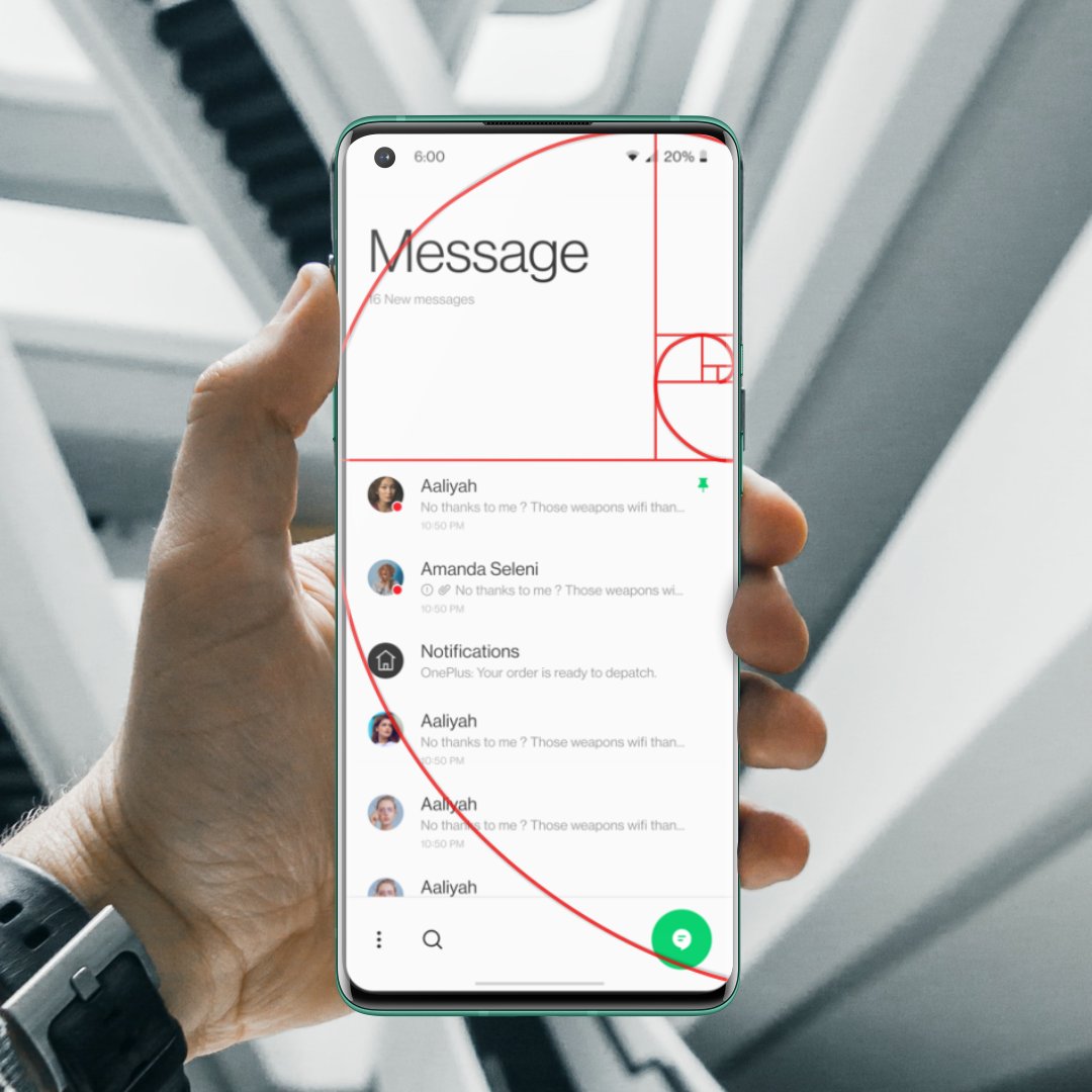oneplus's tweet image. On the one hand, #OxygenOS11. On the other hand, you decide. 

We&apos;ve redesigned and optimized #OxygenOS11 to allow for easier and more efficient one-handed operation. Put it there ✋