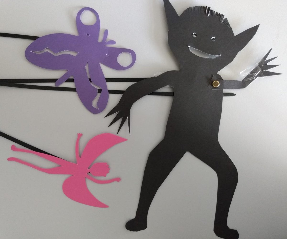 WassailGoblins's tweet photo. 🦇 Lovely Shadow Puppet Workshop Feedback: 'Thoroughly entertained' 'Favourite bit was making the shadow puppet story' &amp; 'Seeing people's different shadow puppets' 🦇
@wassailtheatre #WassailGallivantingGoblins https://t.co/Bna6KQNScN
