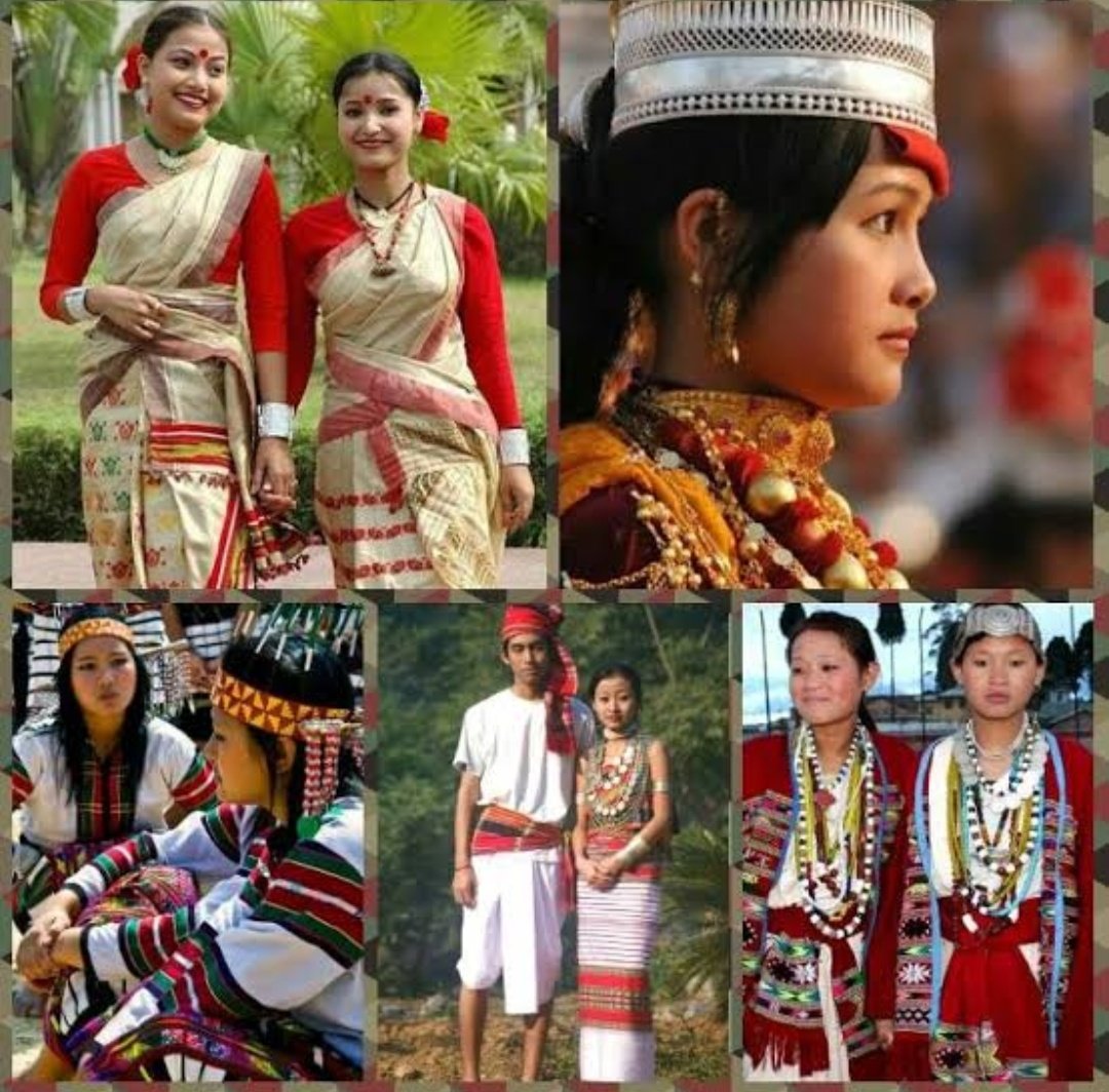 Northeast India is home to 220 ethnic groups and equal number of dialects makes it a hugely diverse region of the country.Hill station is inhabited by tribal people,few major tribes are Bishnupriya Manipuri, Tripuri,Assamese,Bhutia,Bodo, Garo, Khasi,Mizo,Naga,Tamang & Tripuri.