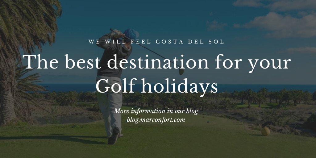 #Andalusia has numerous golf courses of different levels, so both beginners and professionals can enjoy this sport. Do you want to discover our recommendations? Don't miss it by clicking here 👉bit.ly/3aLIutp
