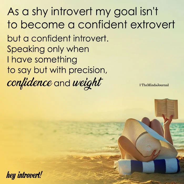 Shy extrovert