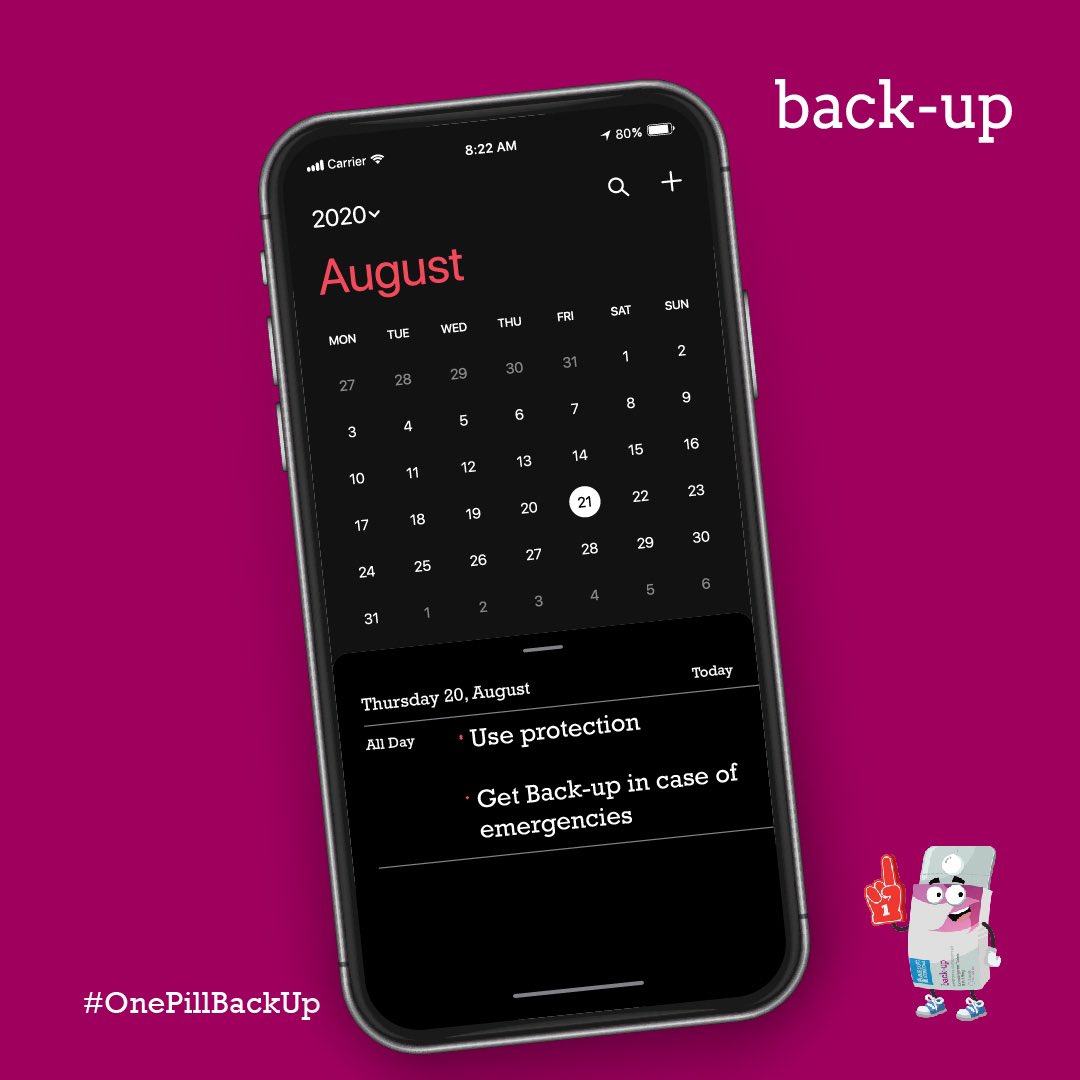 backupng's tweet photo. Always prepare for contingencies. Remember, seemingly little decisions like these can change your life forever.
#Onepillbackup
________________________
Delivery available, send a WhatsApp message on 
https://t.co/SipQvPaW67
———————————————
Stay safe, spread love not the virus🦠 https://t.co/6cnYy4FDEx