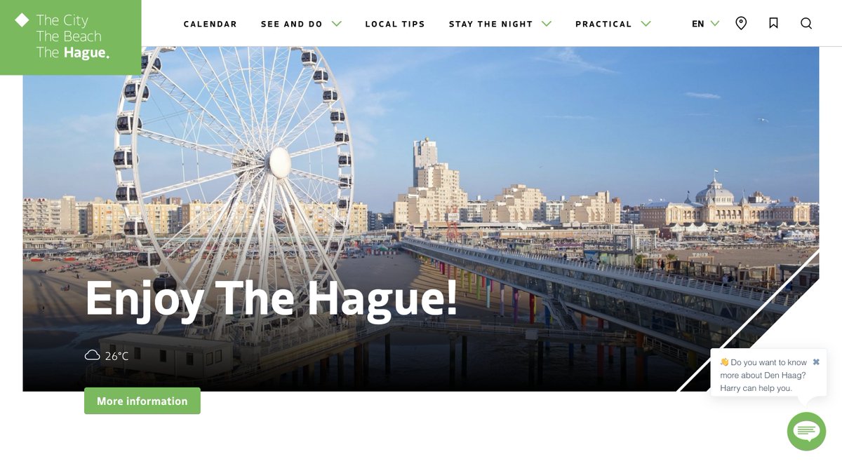 Avenieuw_'s tweet photo. Going out in The Hague? Head over to https://t.co/90b2C8KZSm and ask Harry the best travel advice, powered by Avenieuw 😉

#chatbot #aichatbot #ai #MachineLearning https://t.co/sgz38OmruF
