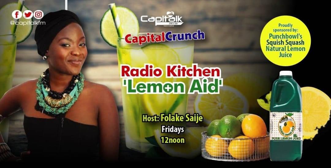 We are on air, catch us on Capitalk FM.