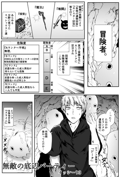 気苦労冒険者と天然魔法使いの漫画 1 