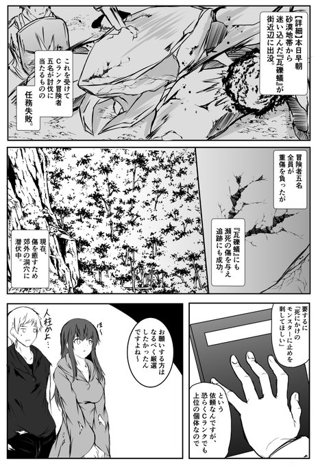 気苦労冒険者と天然魔法使いの漫画 2 