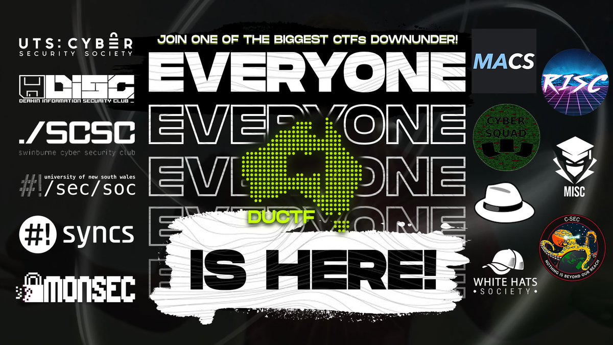 The very first DownUnderCTF event will be held on 18th September... Are you ready?