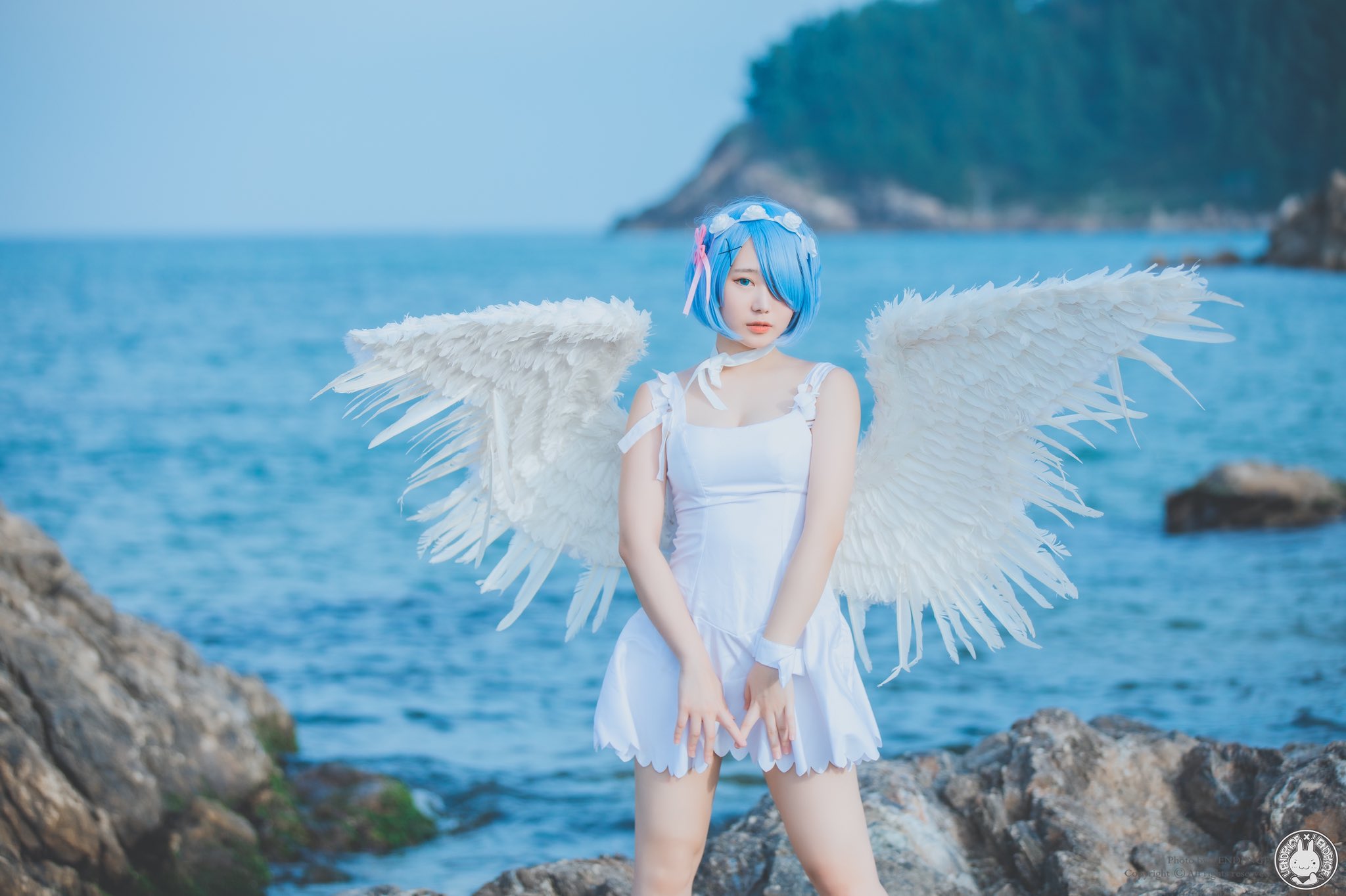 画像,Re: ゼロから始める異世界生活💙#ゼロから始める異世界生活 #レム #Rem #cosplay #コスプレ【rem angel】 p. @vendenge_c…