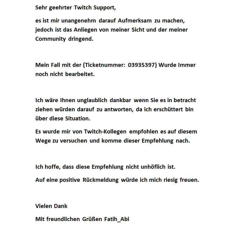 über Eine Positive Rückmeldung Würde Ich Mich Sehr Freuen