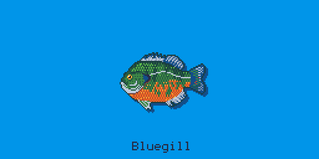 ShakaAdim's tweet photo. #Bluegill #pixelfish #under500gang https://t.co/xqDeZaaT4w