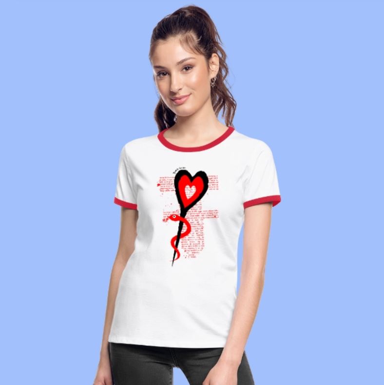 GiachelloB's tweet photo. Chez Breizh Korser
T-shirt contrasté Femme "Coeur médical"
👉https://t.co/92wGBSk1TC
#BreizhKorser #caducee #caduceus #infirmiere #aidesoignante #streetwear #apparel #santé #health #virus #Hippocrate #hopital #medecine #style #ideecadeau #giftidea #vetement #clothing https://t.co/gm1QZy9SmP