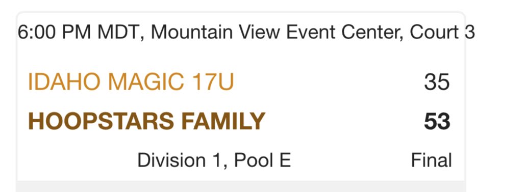 HoopstarsFamily's tweet photo. 2-0 start at the EOT NW Shootout! https://t.co/t2ip0uUWQG