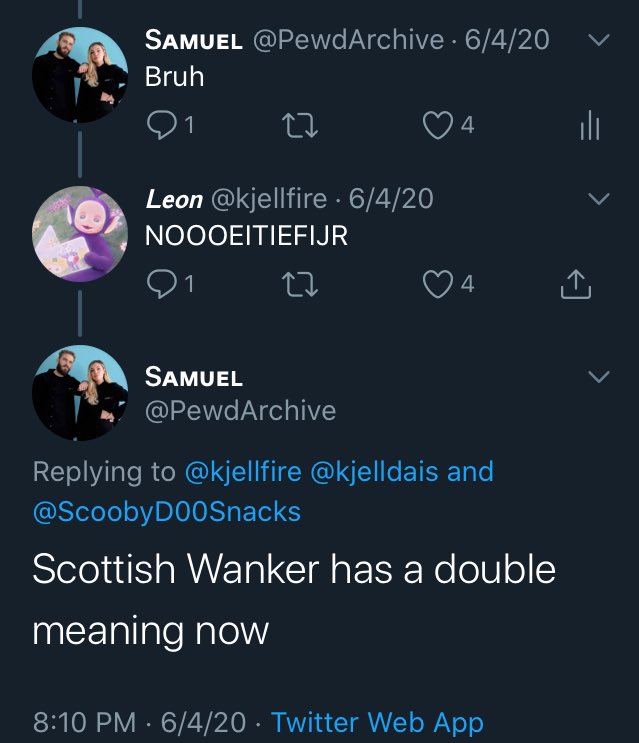 @/kjellfire has my cum, and wanked on a Discord call once