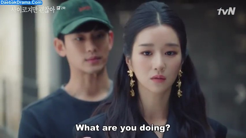 But he came back again with the same excuse his brother,but this time he initiated contact with her,trying to teach her the butterfly hug method,this is GO MOON YOUNG he poked her first. #ItsOkayToNotBeOkay