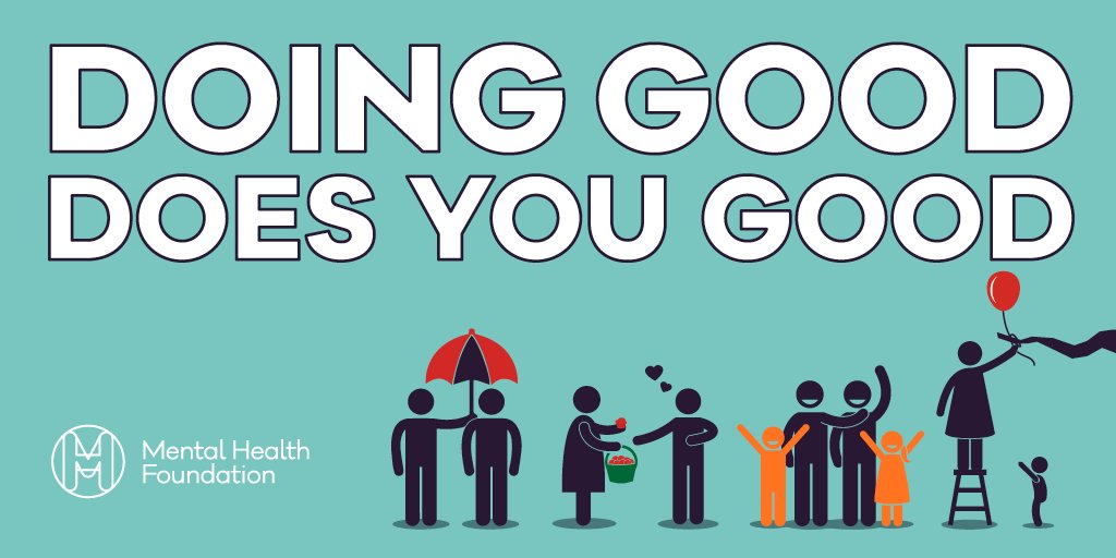 💐What small act of kindness have you done for someone else❓

💚Read our free guide 'Kindness matters guide': mentalhealth.org.uk/campaigns/ment… #KindnessMatters #FridayThoughts