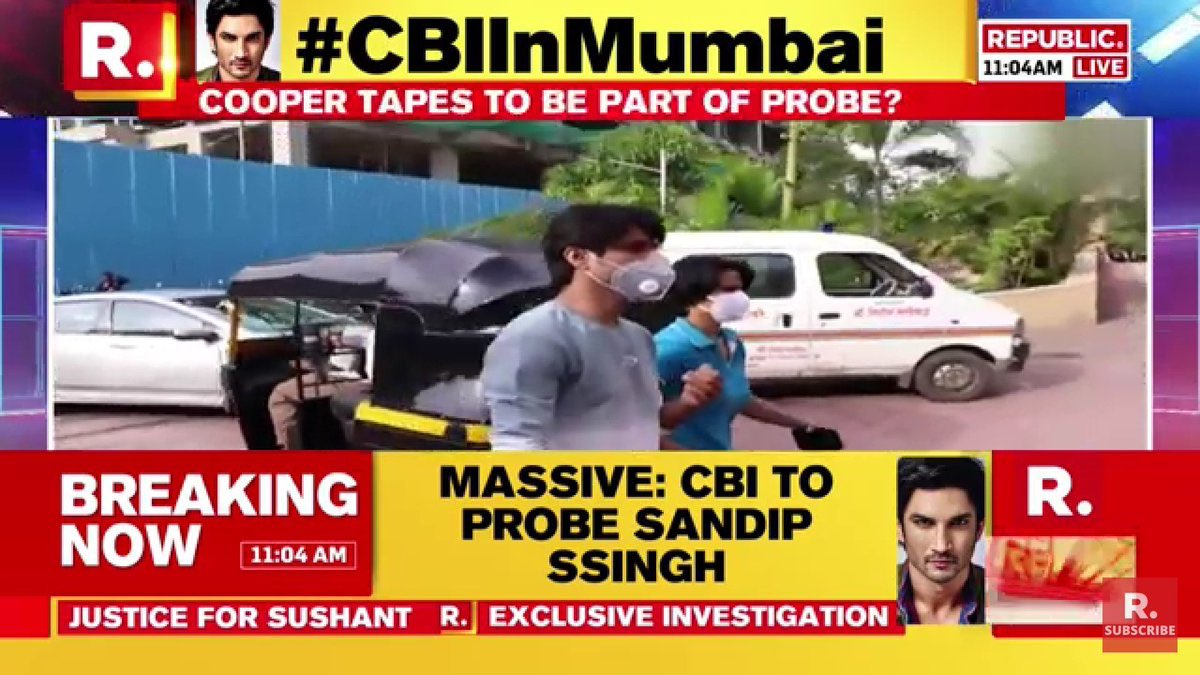 ApurvaU21's tweet photo. Huge! Great News!

CBI SIT will interrogate Sandeep Singh who handled SSR PM and signed papers, also entered the Crime scene.
Since family does not know who Sandeep Singh is! 

Sandip Singh is Doomed.

#RemandOfSSRKillers

https://t.co/Kbs00EnyOq
