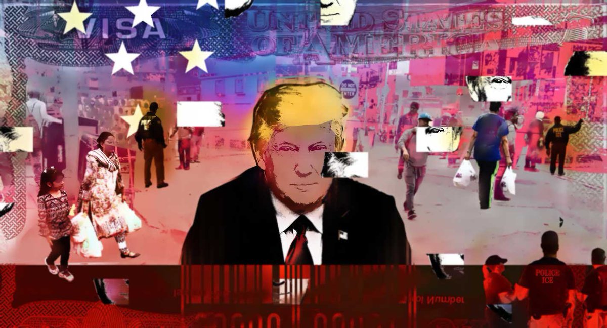 Trump story by  @bbhrikuti. I was so much into vaporwave and glitch at the time.  https://www.recordnepal.com/wire/hate-and-fear-become-more-overt-for-nepalis-in-trumps-america/