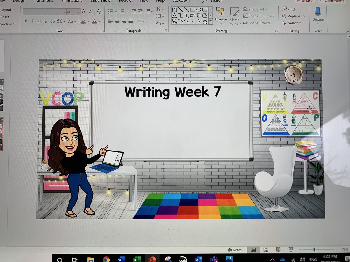 Virtual classrooms are pretty cool! Here’s my attempt at making one for Writing using <a href="/powerpoint/">PowerPoint</a>. Have a great weekend everyone 👋 @MSAUedu #MIEExpert