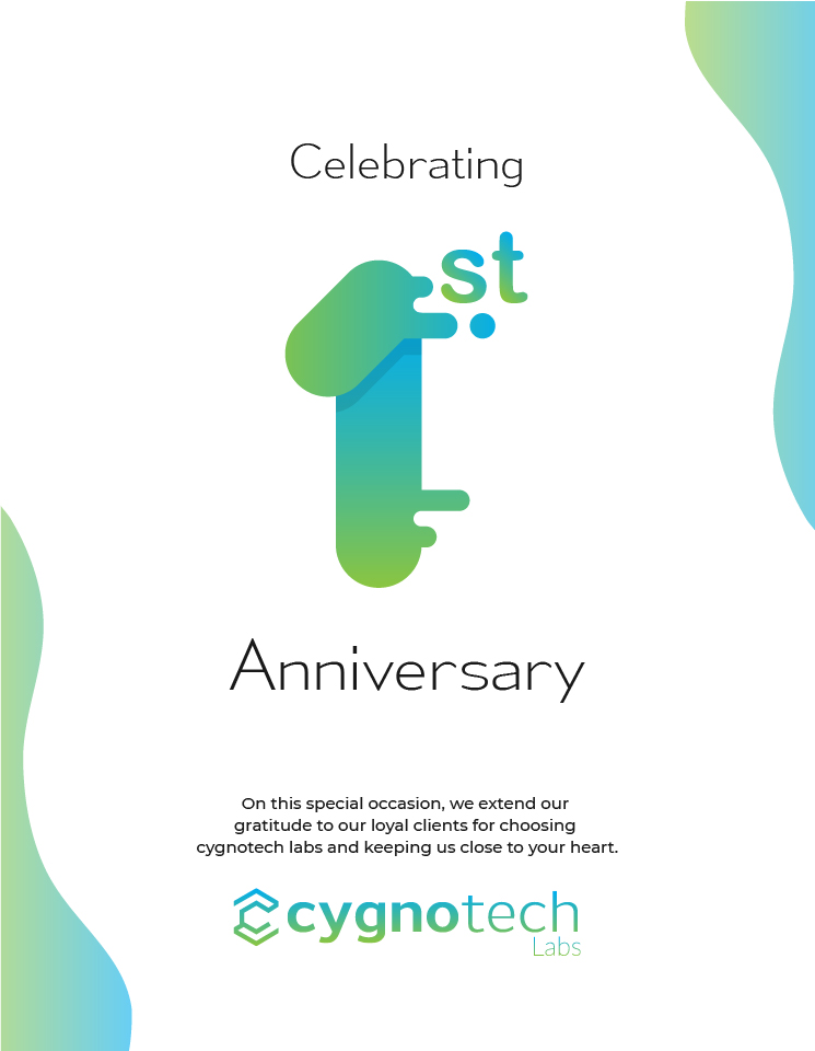 cygnotechlabs's tweet photo. A year ago today that we started helping companies and entrepreneurs across industries by transforming their business through innovative IT services. We extend our heartfelt gratitude to all our loyal clients for choosing Cygnotech Labs as your IT partner
#celebrating #anniversry https://t.co/rCMFPjoqG9