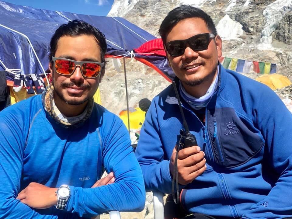With my Mountaineering champion brother <a href="/nimsdai/">Nirmal Purja MBE</a> who set amazing Guinness book of the world record by Summiting all the 8000x14 peaks within 6 months and 6 days . #14peaks #mountainlife #sherpa #climbing   🏔 BREATHLESS - The World's Highest Race