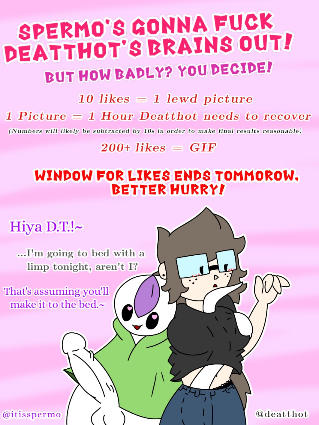 🔞 TriclopticGhost 🔞 on X: Taking horny to a whole new level Trying  something a bit different, something different happening to be fucking a  mutual silly 😊 10 likes = 1 NSFW