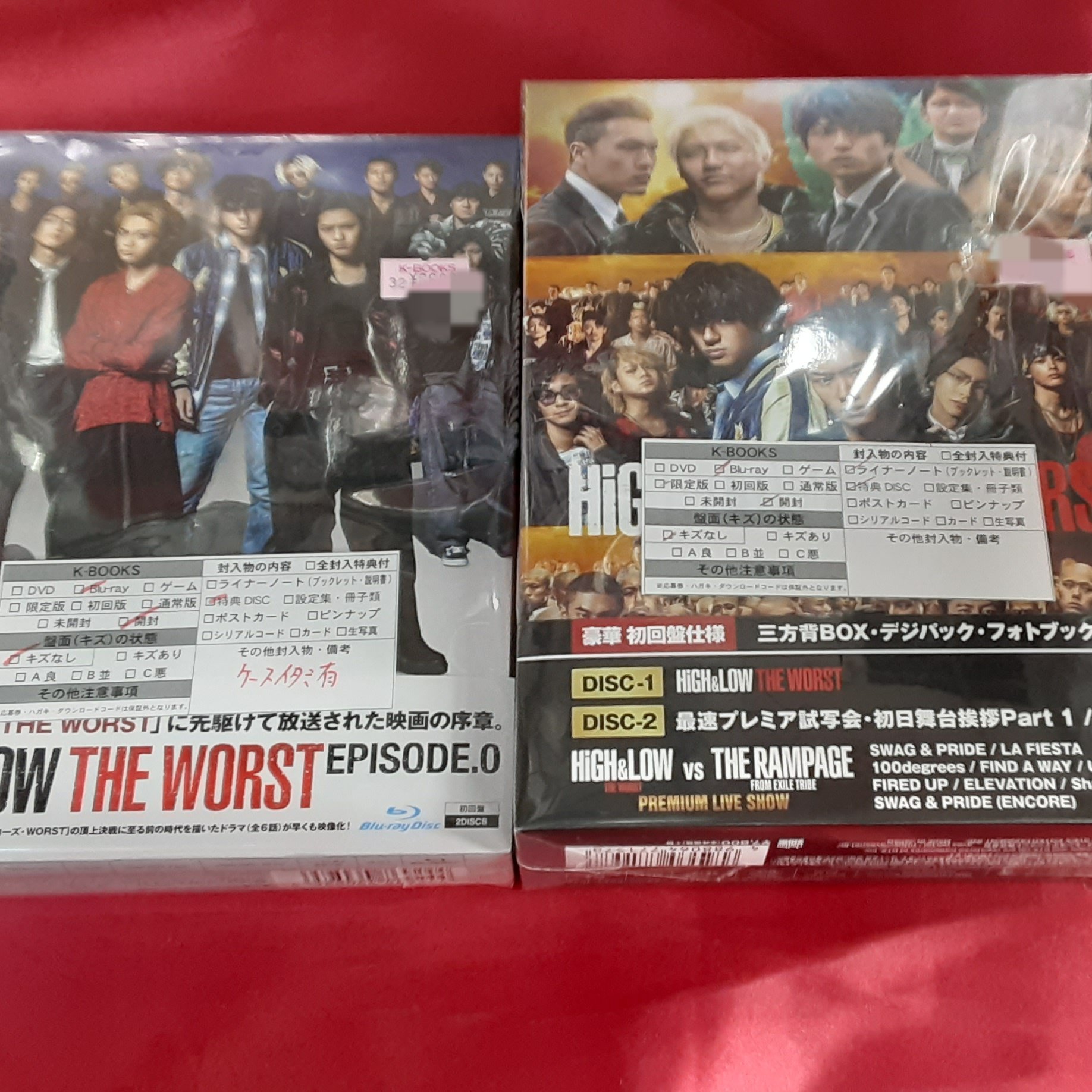 HiGH&LOW THE WORST DVD グッズ セット rsgmladokgi.com