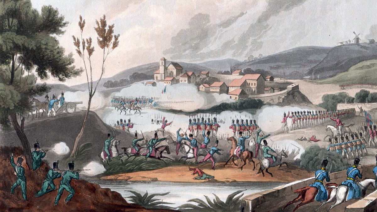 MYEUROPE4's tweet photo. ⚔️

21 August 1808: Battle of #Vimeiro.

General Jean-Andoche Junot and his French occupation army in #Portugal are defeated by the British troops under General Arthur Wellesley (future Duke of Wellington), an event which will lead to Junot's capitulation at Cintra 9 days later. https://t.co/pAZcXHk8Jm