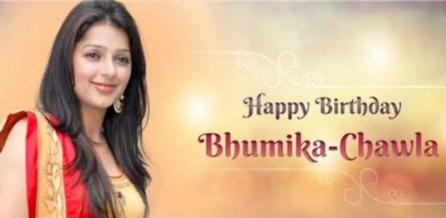 Wishing a Very Happy Birthday Gorgeous & Multilingual Heroine Bhumika Chawla 