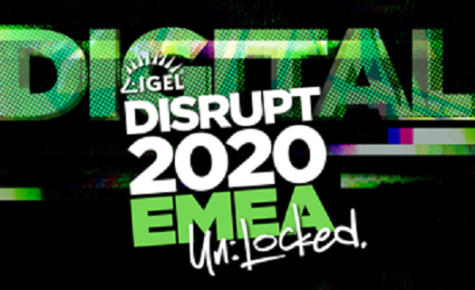 GrahamOCatDell's tweet photo. #IGEL to host Digital DISRUPT 2020 EMEA #cloudworkspaces Forum on Sept. 17. Read what's in store and register today! #WFH #EUC https://t.co/dzRl70qEyy https://t.co/V9ziUMhf9E