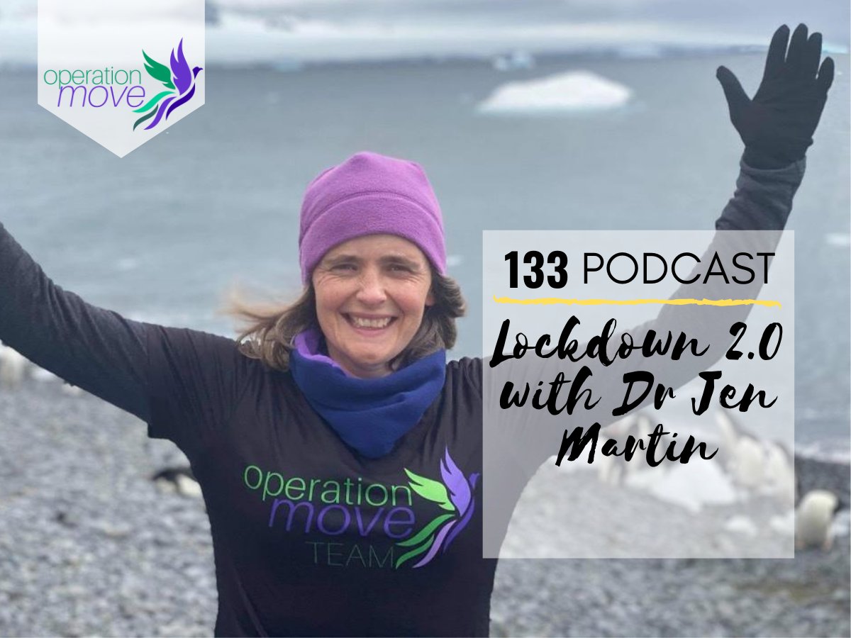opmovecoaching's tweet photo. Podcast: Episode 133 – Lockdown 2.0 with Dr Jen Martin https://t.co/onTCubuNpV https://t.co/36jSNq4xLV