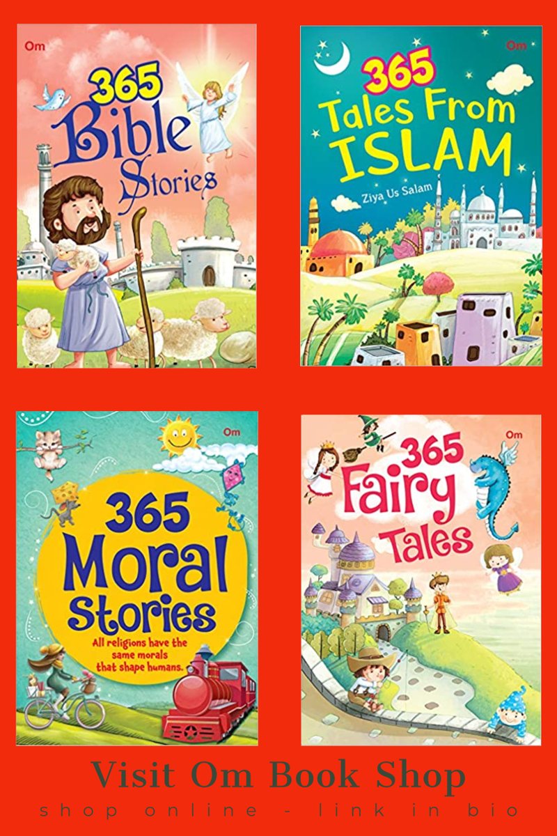 Stories don't just transport us into a world of imagination; they teach us life lessons too. 365 Stories bring forth a special story for each day of the year and a lesson to learn with it. Immerse your kids into the wonderful world of stories. Link - https://t.co/oWvKwbNNT3 https://t.co/LtZOSdhXgc