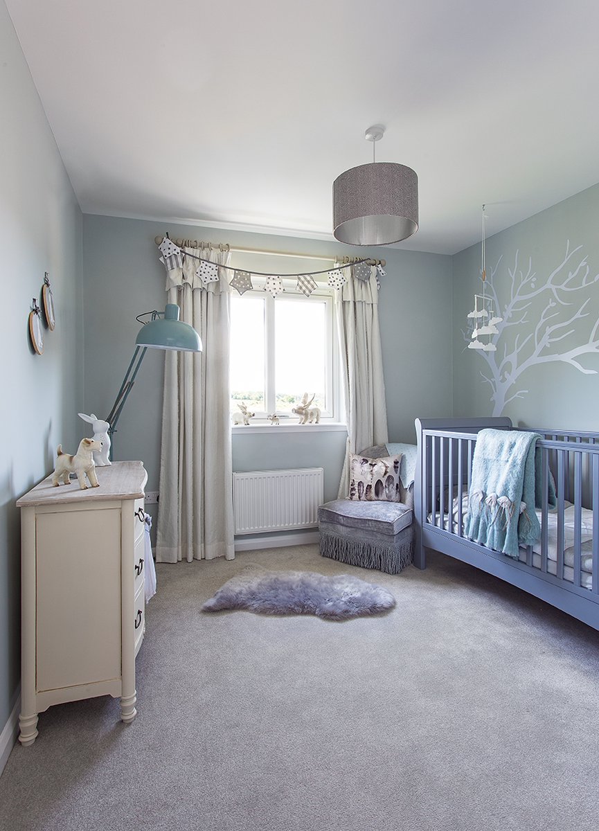 walker_group's tweet image. Who else fell in love with Katy Perry's pink themed nursery? We love this nursery at our Monarch's Way development. #nursery #nurseryinspo #newbuild #baby