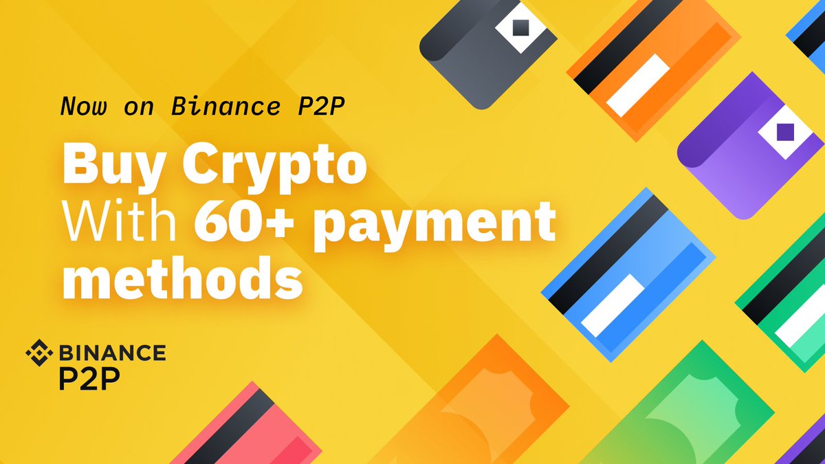 Binance P2P Adds Support for 58 New Payment Methods  ➡️https://t.co/NaOPsWU9fk