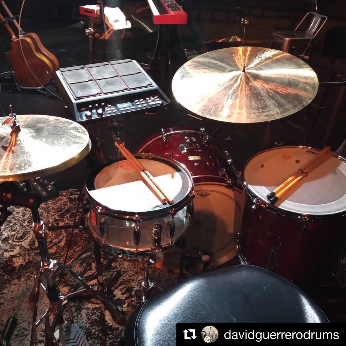 BigFatSnareDrum's tweet photo. SPDS - Rack Or Ride Position?
#davidguerrerodrums
#drumuniversity #drumsticks #druncover #drumset #drum #worship #musica #music #cymbals #snaredrum #octapad @Roland_US @YamahaDrums @vicfirth #vicfirthsticks #dominioncymbals #bigfatsnaredrum #bfsd https://t.co/dBeh2S3sSB