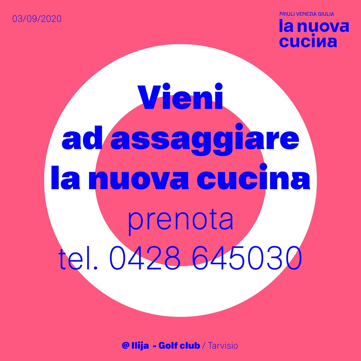 FvgViaDeiSapori's tweet photo. Primi a partire con La Nuova Cucina: @ Ristorante Ilija Golf Club di Tarvisio (UD) con @AlParadiso_  e Darsena. Prenotate già da ora per provare il sapore del futuro!
#fvg #lanuovacucina #viadeisapori #cucina #futuro #🔘 https://t.co/sz9QM9STtM