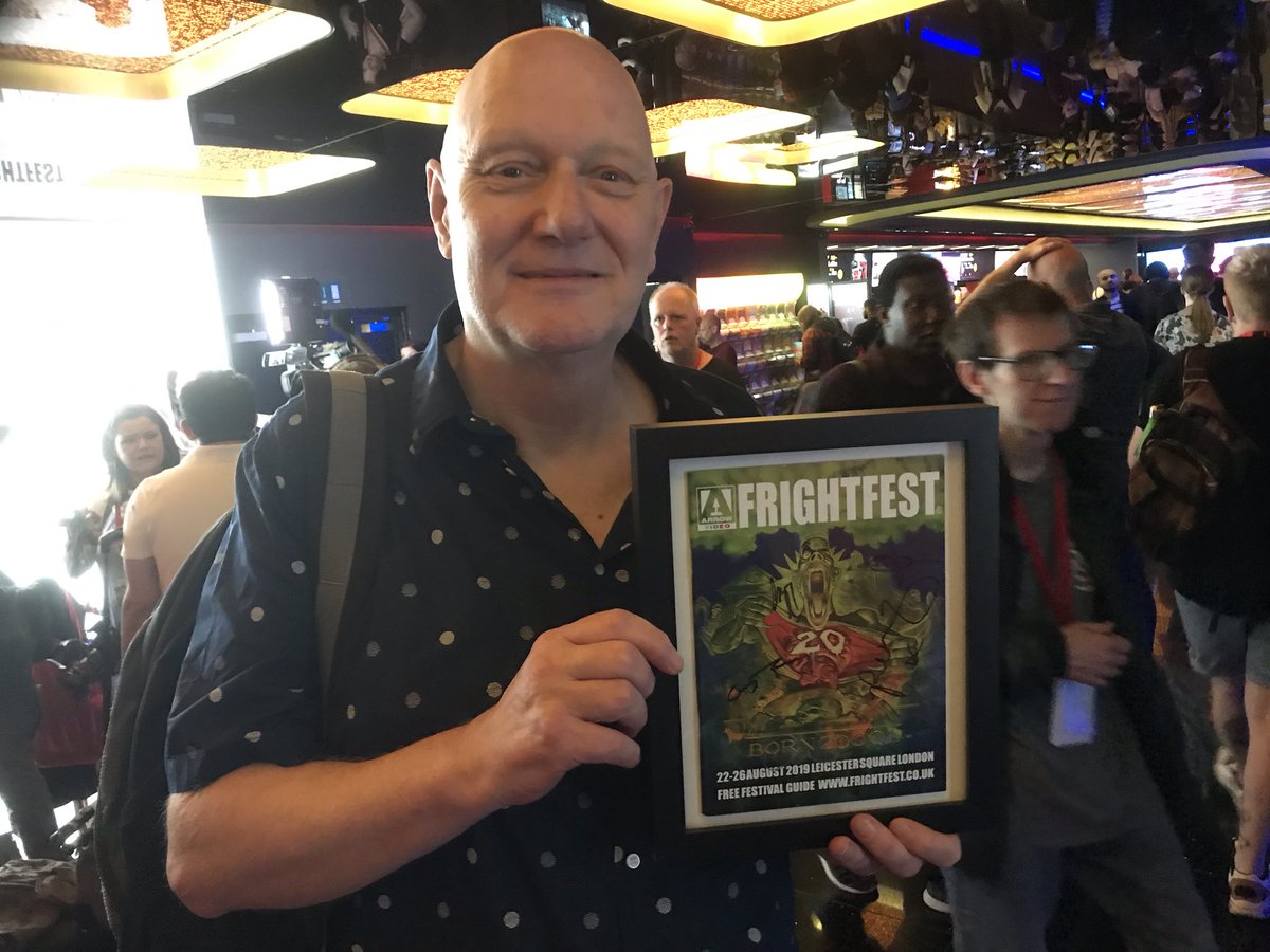 NickGM's tweet photo. .@FrightFest Retweet this post for a chance to win a signed 20th Anniversary FrightFest Programme! (Frame not included) https://t.co/8FOwruw76F #ArrowFrightFest #FrightFest #Horror #Competition #earlyBiz #Win .@alanfrightfest .@ianfrightfest .@paulmcevoy .@CloutComCoUk https://t.co/L3F7myeFJJ