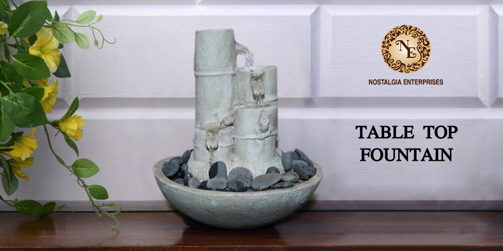 nostalgiaenter1's tweet photo. Add a focal point to your room while renewing the spirit of the space!

If large and conspicuous isn’t your style, 𝐓𝐚𝐛𝐥𝐞𝐭𝐨𝐩 𝐅𝐨𝐮𝐧𝐭𝐚𝐢𝐧𝐬 are the best way to inspire a refreshed feeling into your decor.

Swipe left to take a look ⬅️

Call/Whatsapp: 9820813460 https://t.co/CVH412601G