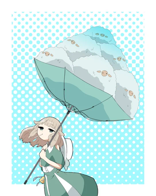 #Merry_at
ひついさんかき氷(顔はクッキー) 