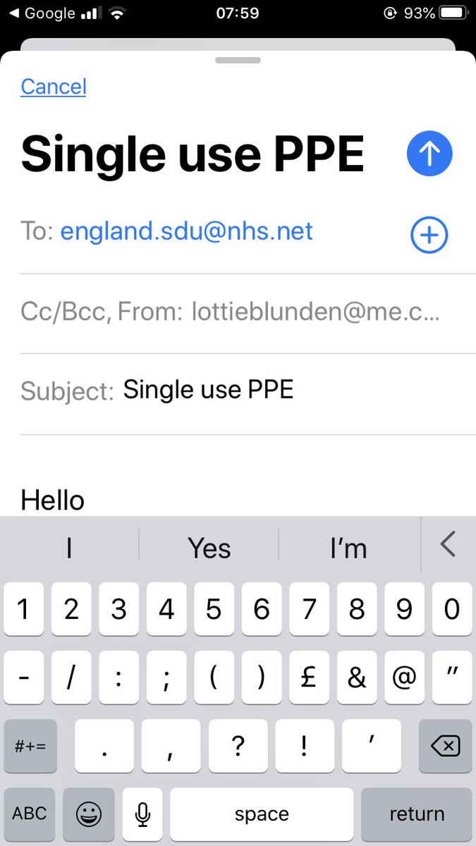 ClimateMidwife's tweet photo. Today’s email. Please feel free to send one too! #plasticpollution #ClimateEmergency @sduhealth @GreenerPractice https://t.co/XLoLe918at
