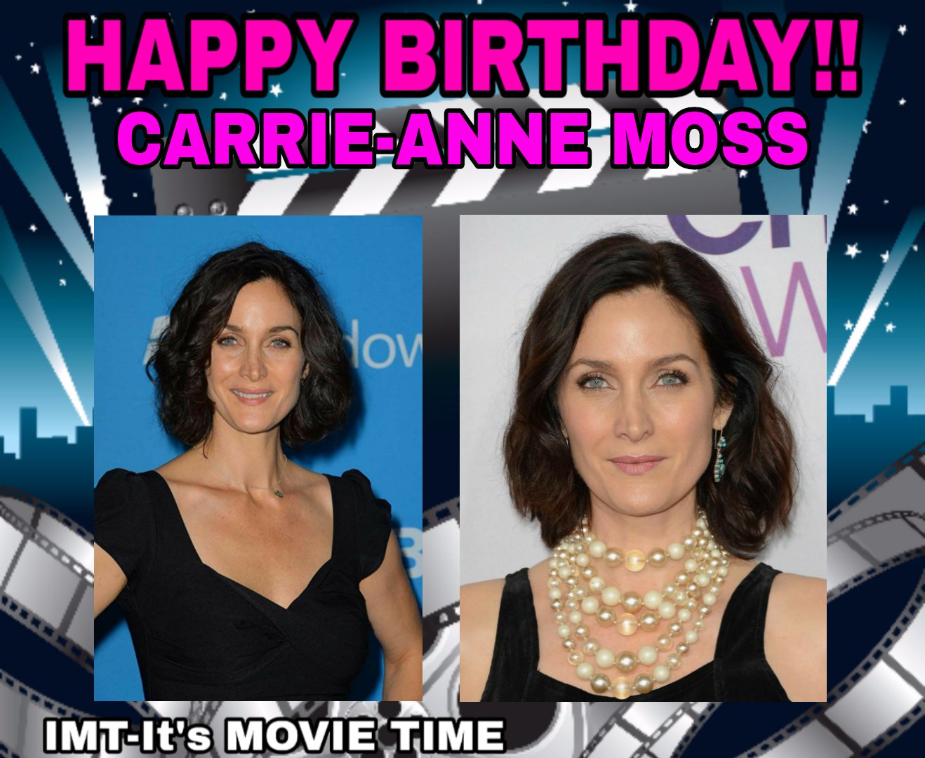 Happy Birthday to Carrie-Anne Moss! The actress is celebrating 53 years. 