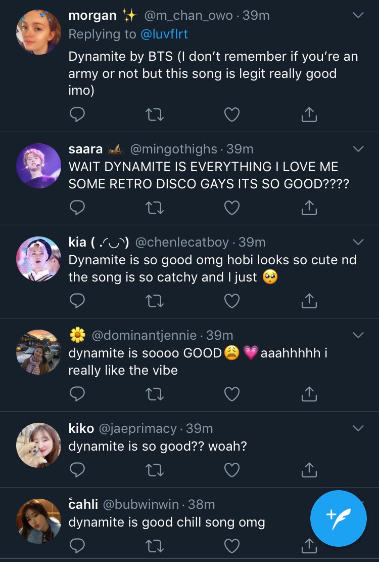 im just so happy to see a lot of ppl liking the song  proud of u  @BTS_twt !!