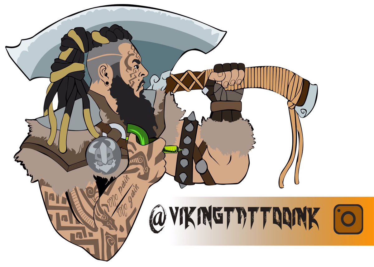 A mighty and commissioned Viking request!!!
.
#illustration #caricature #drawing #concept #conceptart #art #creative #tattoo #tattooart #characterdesign #pencil #portrait #request #commission #viking #vikings #vikingtattoo #vikingwarrior #axe #vikingaxe #vector #vectorart